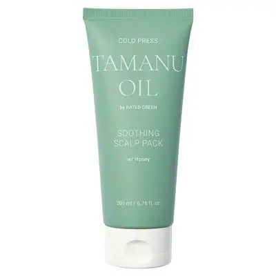 Успокаивающая маска с маслом таману Rated Green Tamanu Oil Soothing Scalp Pack