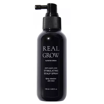 Стимулирующий спрей против выпадения волос Rated Green Real Grow Anti-Hair Loss Stimulating Scalp Spray