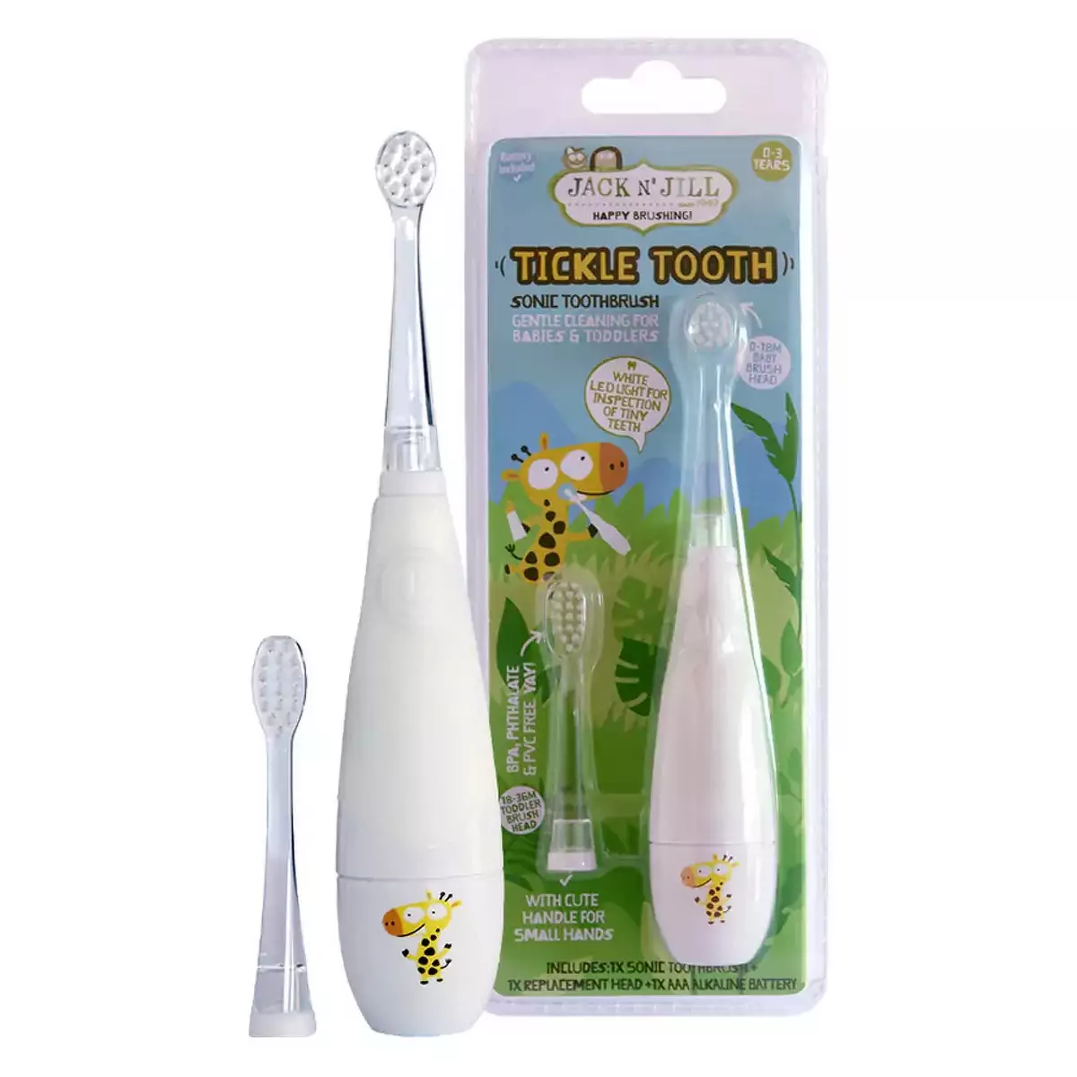 Звуковая зубная щетка Jack N \'Jill Tickle Tooth Sonic