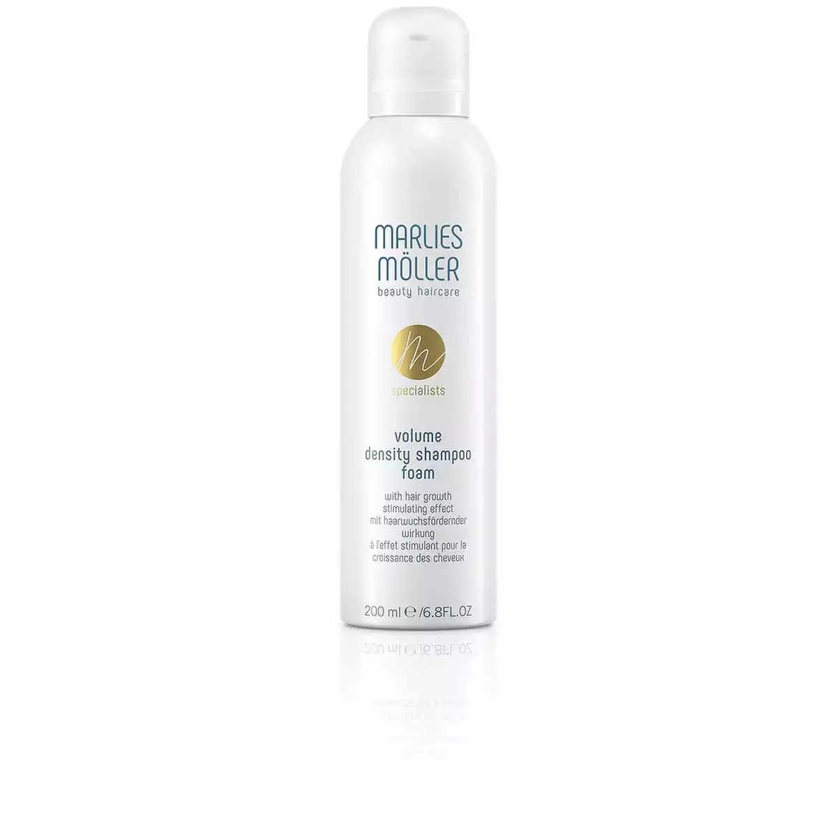 Шампунь-пена для стимуляции роста и увеличения объема волос Marlies Moller Volume Density Shampoo Foam