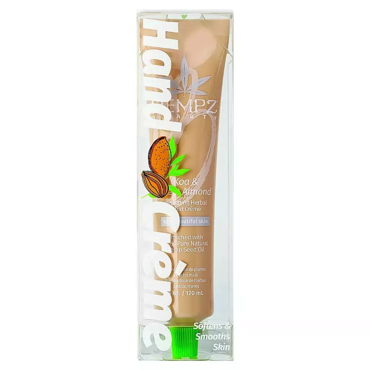 Крем для рук Коа и сладкий миндаль Hempz Koa and Sweet Almond Hydrating Hand Creme