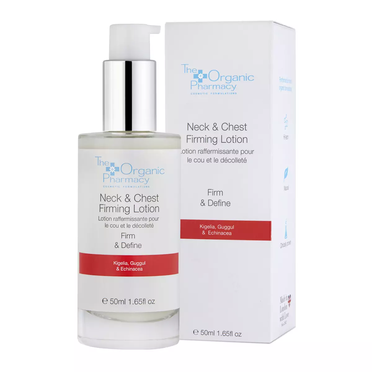 Укрепляющий лосьон для шеи и зоны декольте The Organic Pharmacy Chest and Neck Firming Lotion