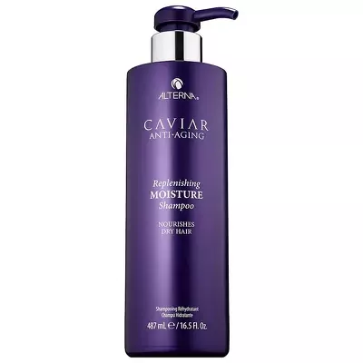 Зволожуючий шампунь з екстрактом чорної ікри без сульфатів Alterna Caviar Anti-Aging Replenishing Moisture Shampoo