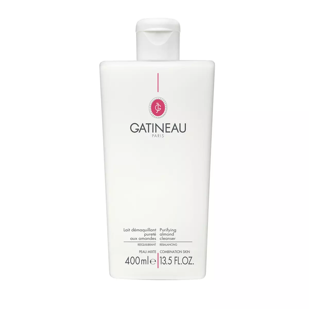 Очищаюче мигдальне молочко для комбінованої і жирної шкіри Purifying Almond Cleanser Gatineau