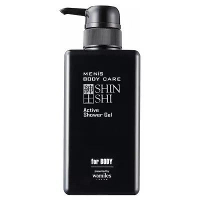 Тонізуючий чоловічий гель для душу SHINSHI Mens Body Care Active Shower Gel