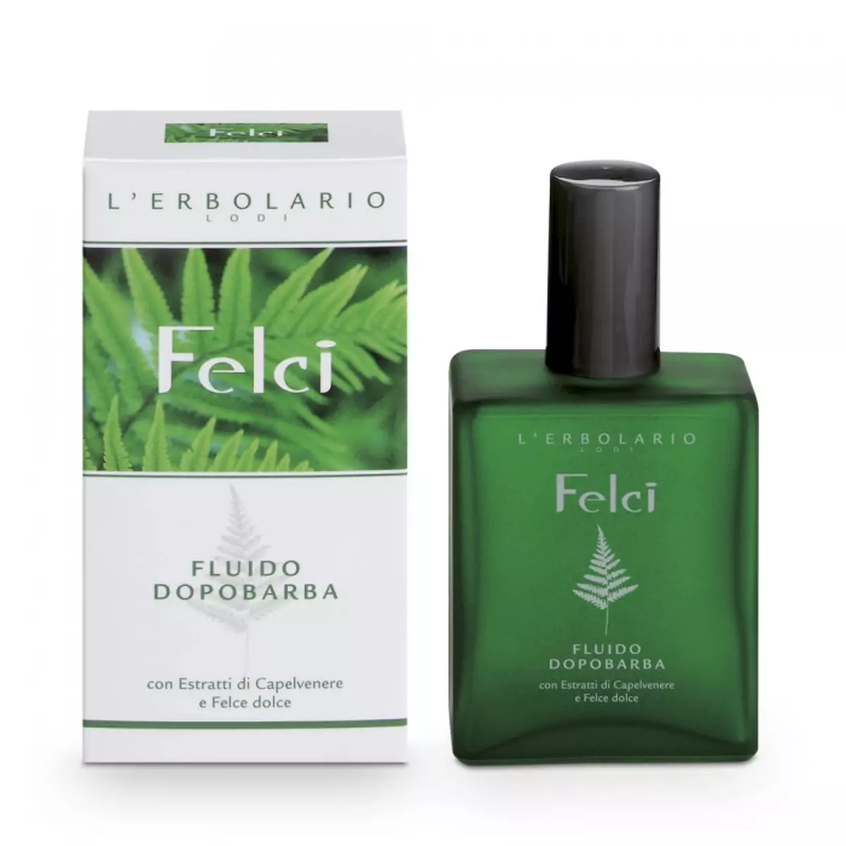Лосьон после бритья Папоротник L\'Erbolario Fluido Dopobarba Felci
