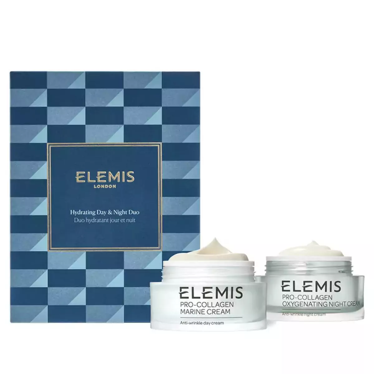 Дуэт для увлажнения кожи днем ​​и ночью Elemis Hydrating Day and Night Duo Gift Set