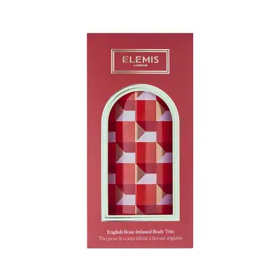 Трио для тела Роскошь Английской Розы Elemis English Rose-Infused Body Trio Gift Set