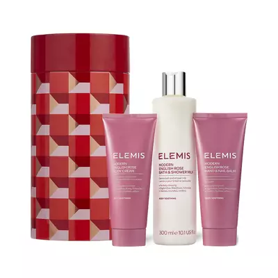Трио для тела Роскошь Английской Розы Elemis English Rose-Infused Body Trio Gift Set