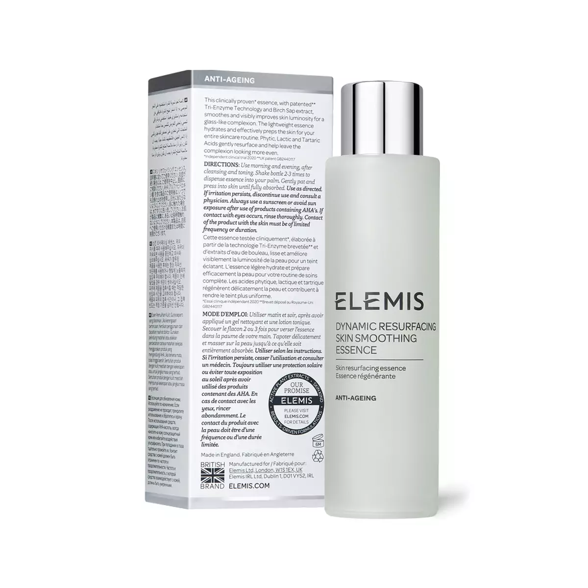 Восстанавливающая эссенция для ровного тона кожи Elemis Dynamic Resurfacing Skin Smoothing Essence