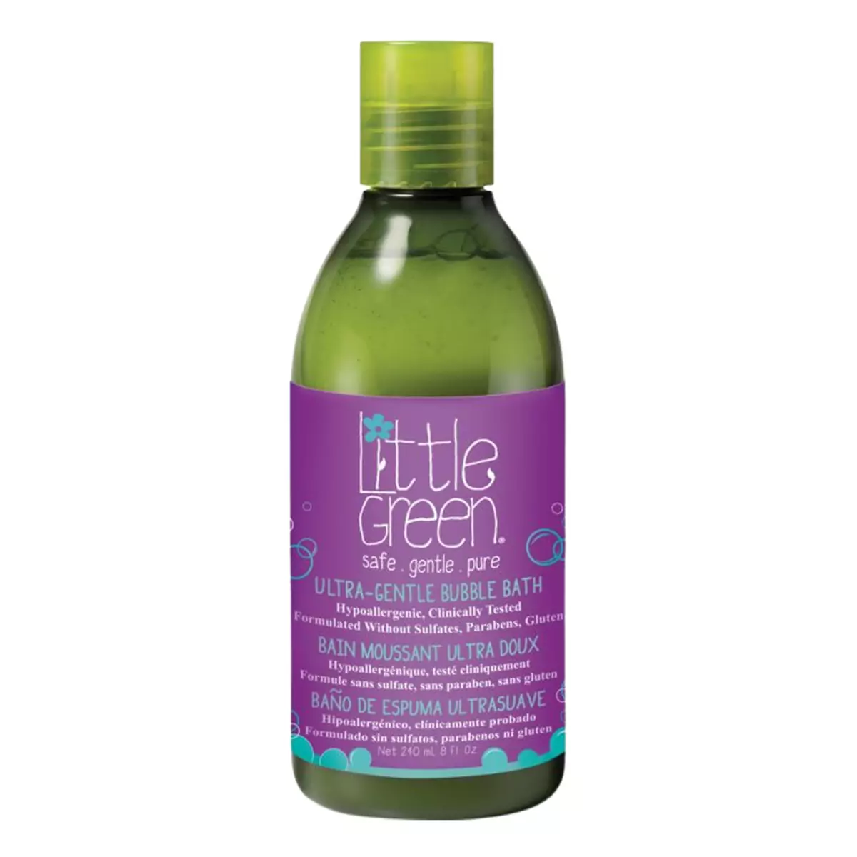 Ніжна піна для ванни для дітей Little Green Ultra Gentle Bubble Bath