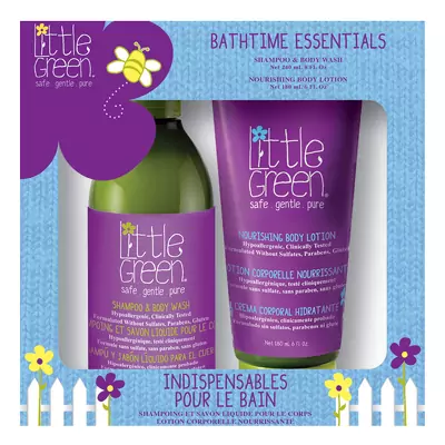 Набір для дітей Little Green Kids Bathtime Essentials