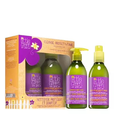 Набір для дітей Little Green Kids Cleanse Protect ‘n Tame