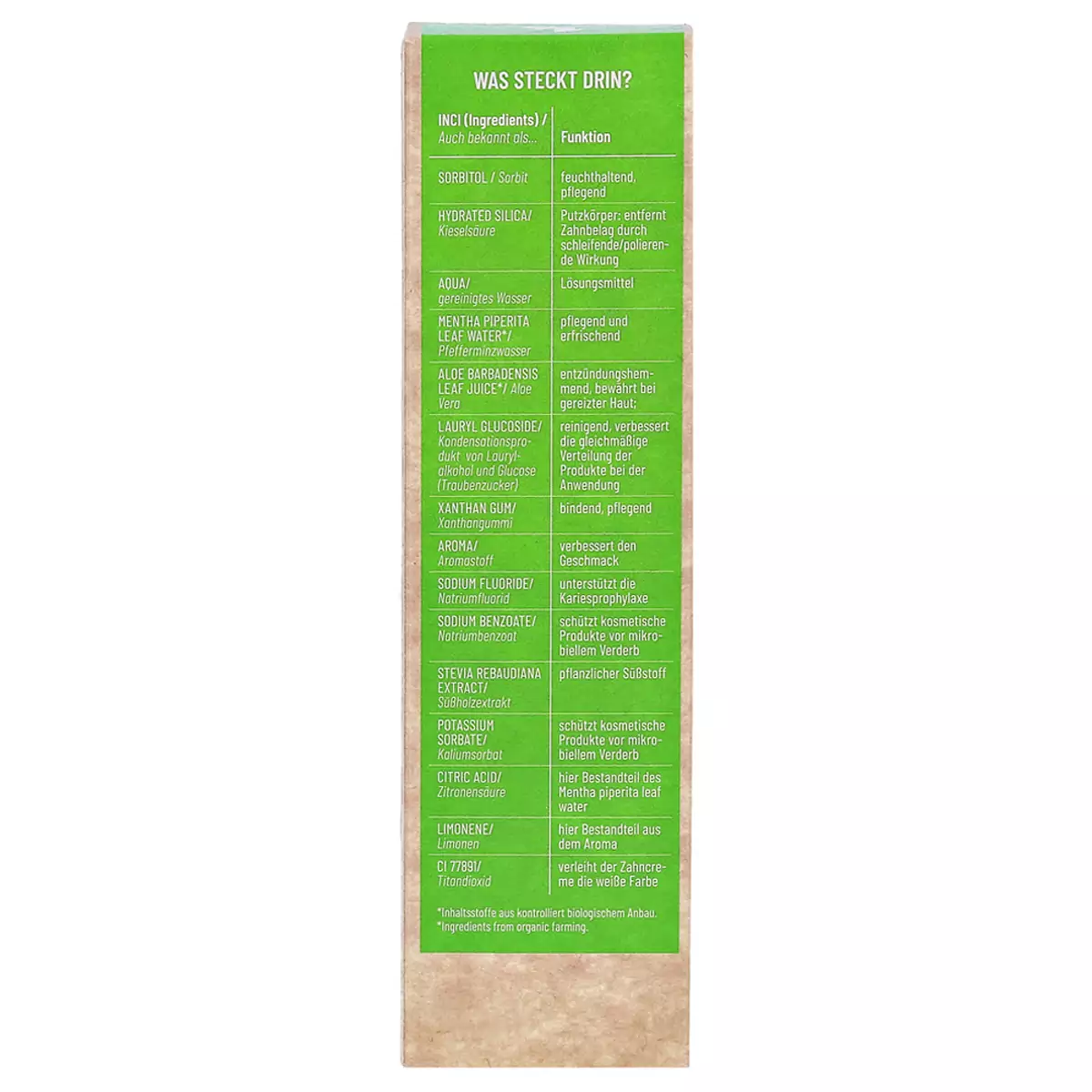 Натуральна зубна паста з органічною м\'ятою і алое вера One Drop Only Naturals Toothpaste