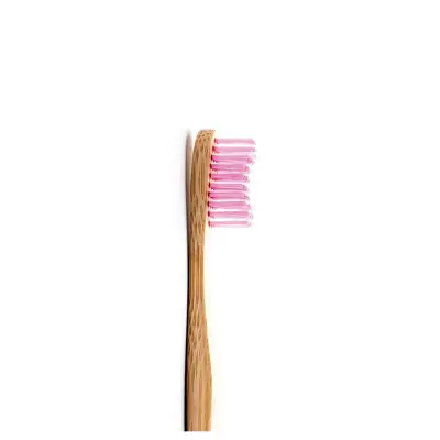 Зубная щетка бамбуковая Розовая мягкая The Humble Co Brush Adult Soft Bristles
