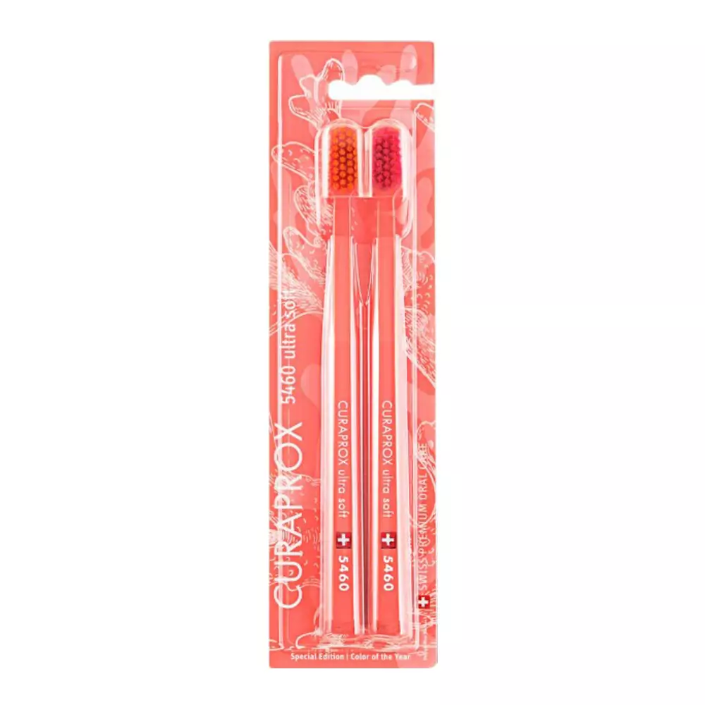 Набір зубних щіток Curaprox Living Coral Edition Ultra Soft