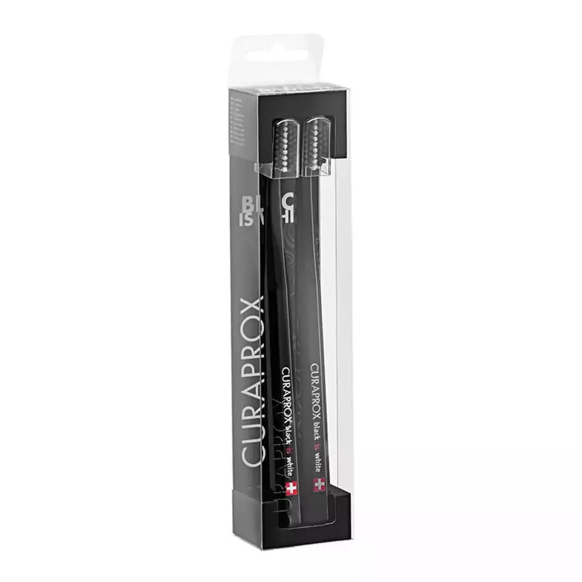 Набір зубних щіток Curaprox Black Is White Duo Black UltraSoft