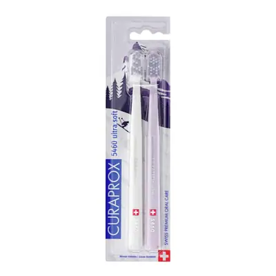 Набір зубних щіток Curaprox CS 5460 Matternhorn Ultra Soft