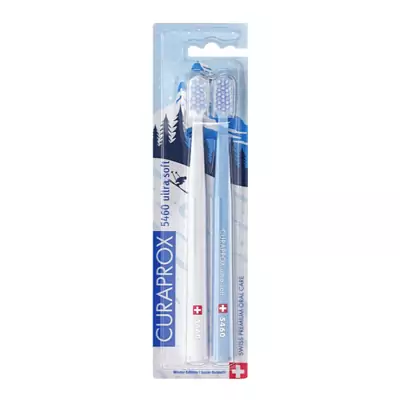 Набір зубних щіток Curaprox CS 5460 Matternhorn Ultra Soft