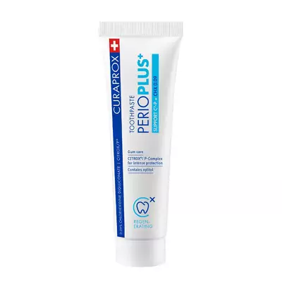 Зубна паста з гіалуроновою кислотою і хлоргексидином 0.09 Curaprox Perio Plus Support CHX