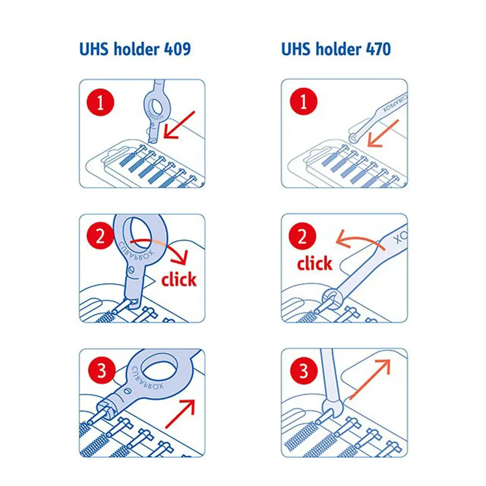 Набір міжзубних йоршиків Curaprox Prime Start CPS 07 UHS 409 and UHS 470