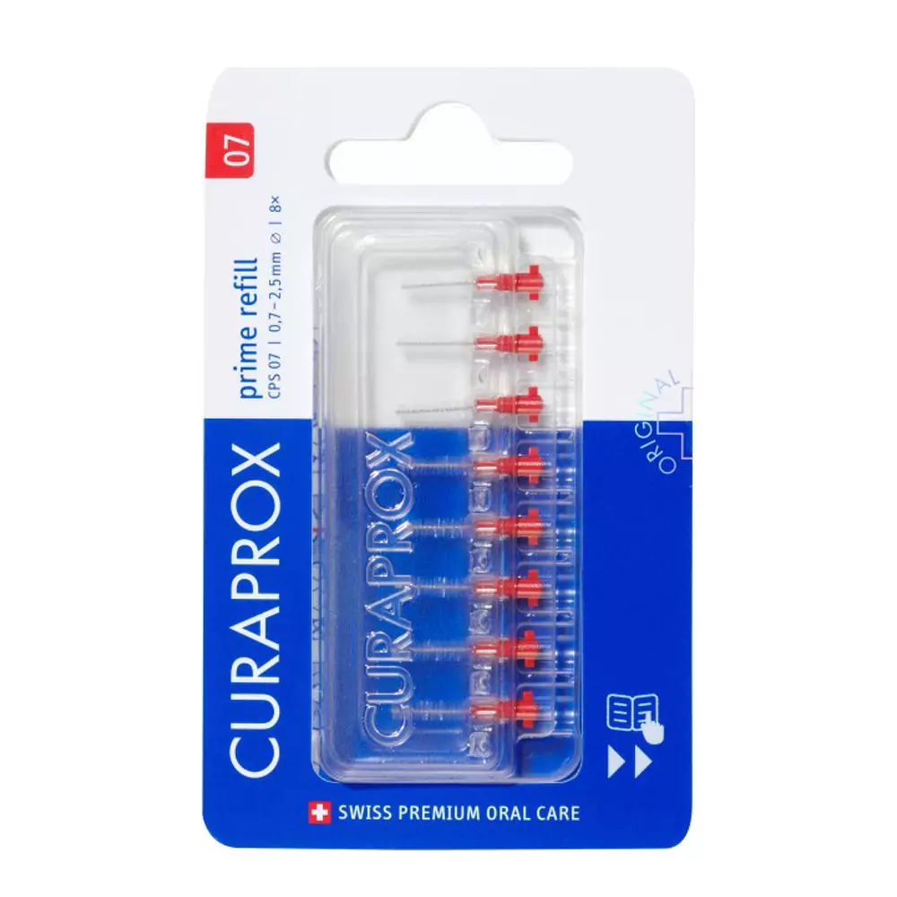 Набір міжзубних йоршиків Curaprox Prime Refill 07