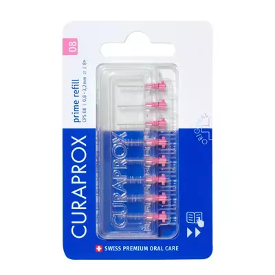 Набір міжзубних йоршиків Curaprox Prime Refill 08