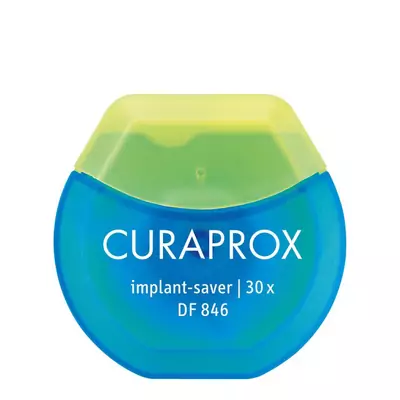 Зубна нитка для догляду за імплантами Curaprox DF 846 Implant-Saver
