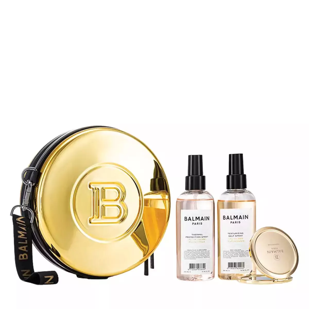 Клатч лімітованої колекції Balmain Golden Backstage Case FW21