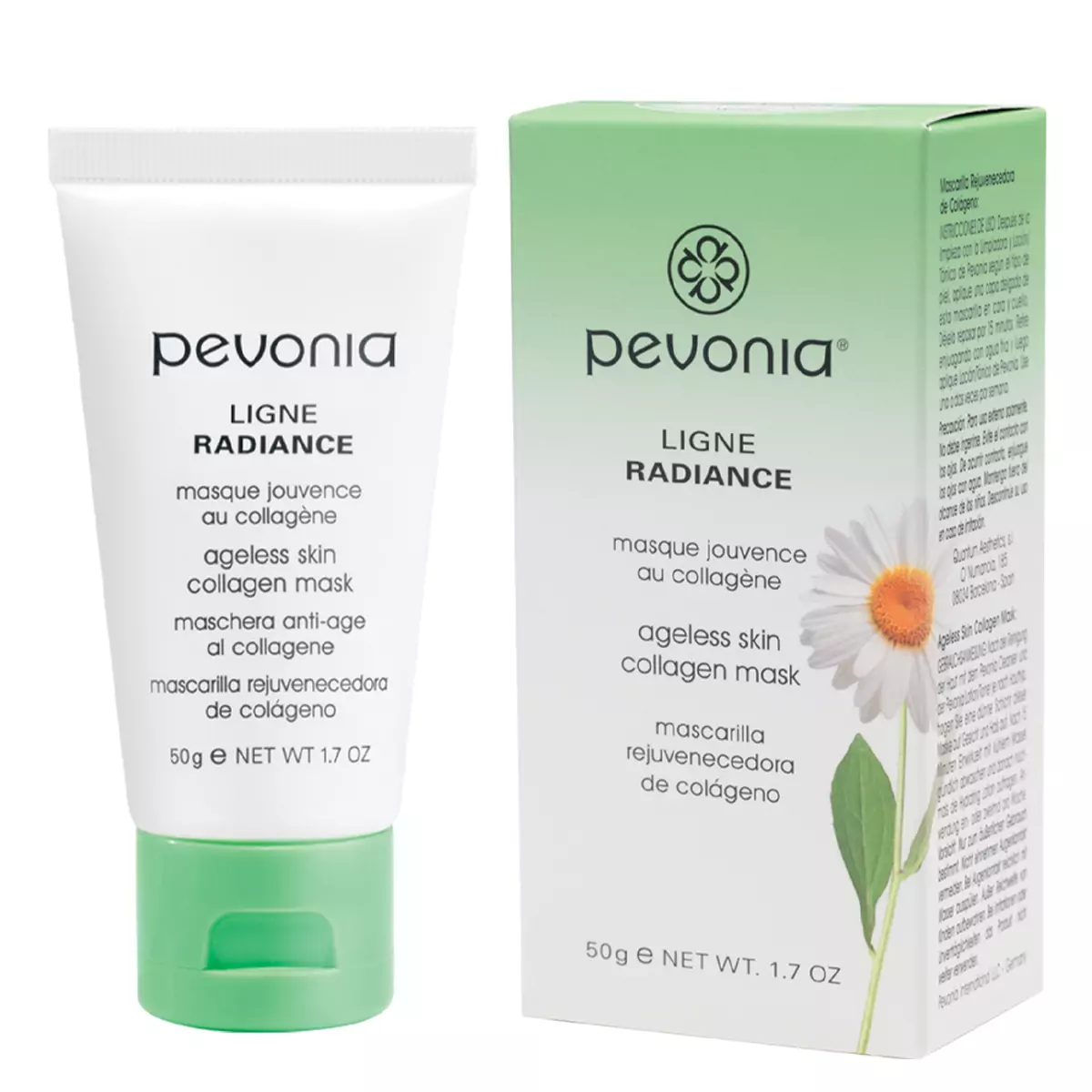 Маска з колагеном поза часом Pevonia Botanica Ageless Skin Collagen Mask