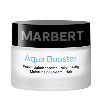 Насыщенный увлажняющий крем для сухой и обезвоженной кожи Marbert AquaBooster Rich Moisturizing Cream