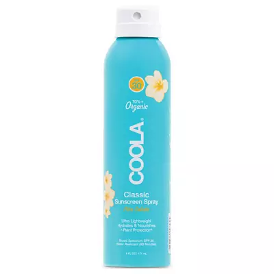 Сонцезахисний спрей для тіла Піна-Колада SPF 30 COOLA Classic Body Sunscreen Spray Pina Colada