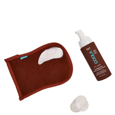 Рукавица-аппликатор 2 в 1 COOLA Exfoliator and Applicator Mitt