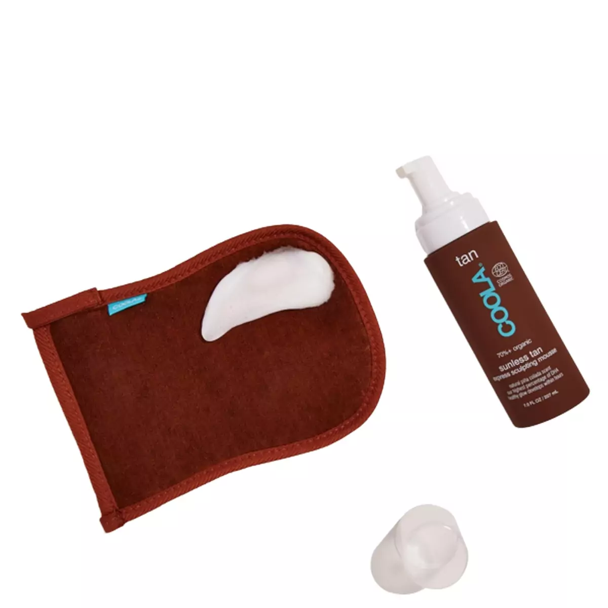 Рукавица-аппликатор 2 в 1 COOLA Exfoliator and Applicator Mitt