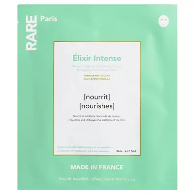 Питательная маска для лица с гиалуроновой кислотой и скваланом RARE Paris Elixir Intense Nourishing Face Mask