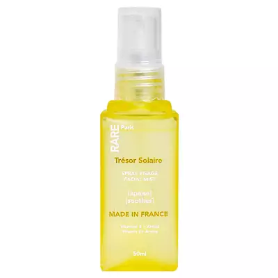 Успокаивающий мист для лица с витамином Е и экстрактом арники RARE Paris Tresor Solaire Soothing Facial Mist