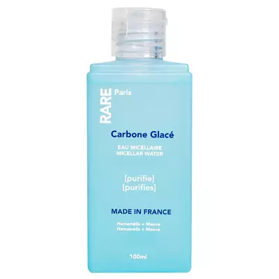 Мицеллярная вода с гамамелисом и экстрактом мальвы RARE Paris Carbone Glace Purifying Micellar Water