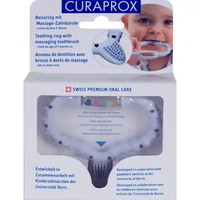 Стимулятор для прорезывания зубов Curababy Curaprox