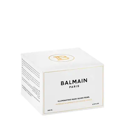 Осветляющая маска Balmain Illuminating Silver Pearl
