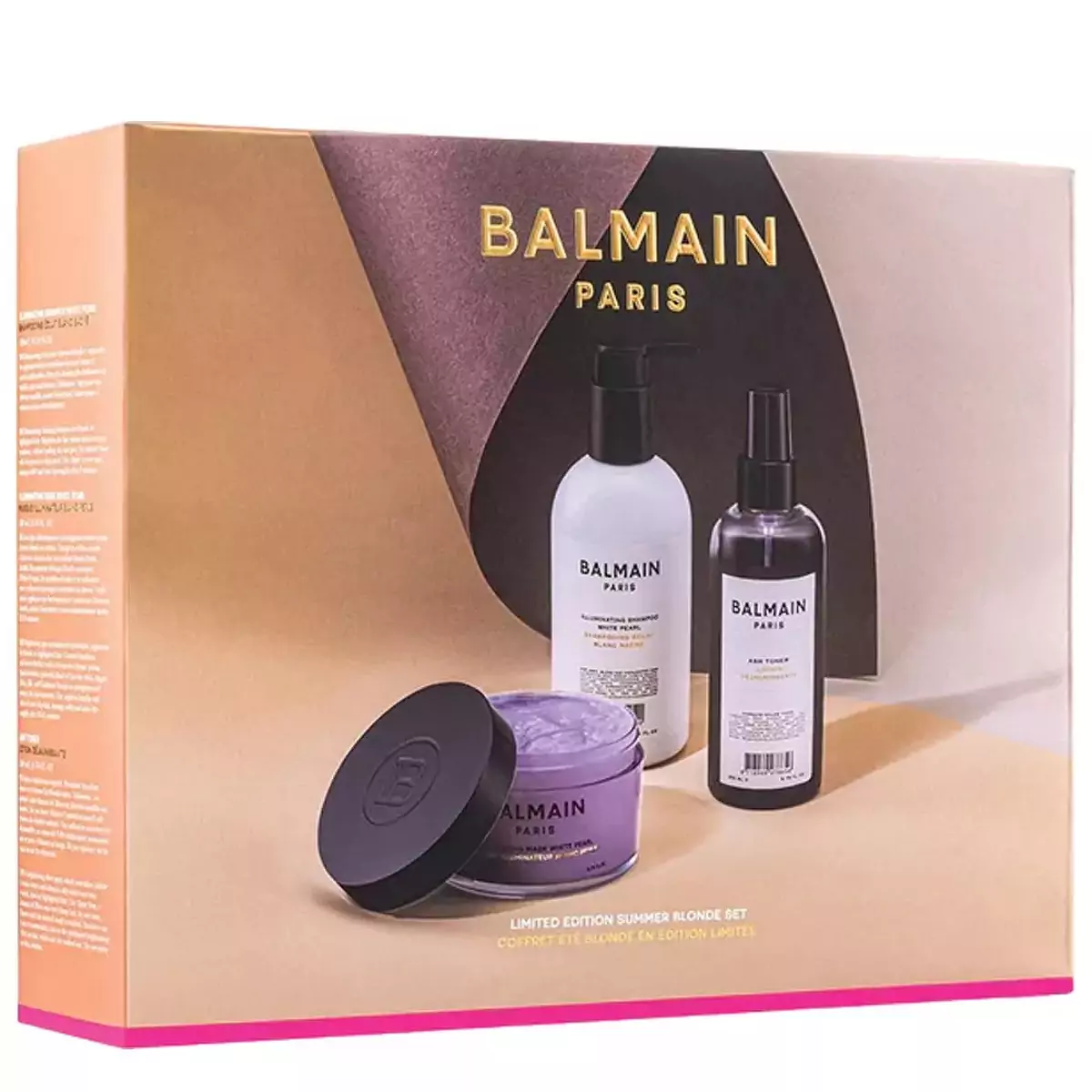 Лімітований набір Balmain Summer Set Blonde SS22