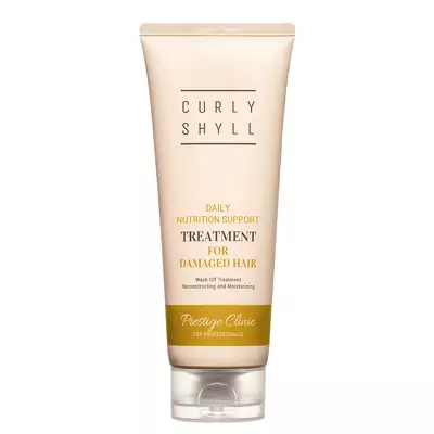 Маска-кондиціонер для щоденного використання для пошкоджених волосся CURLY SHYLL Nutrition Support Daily Treatment