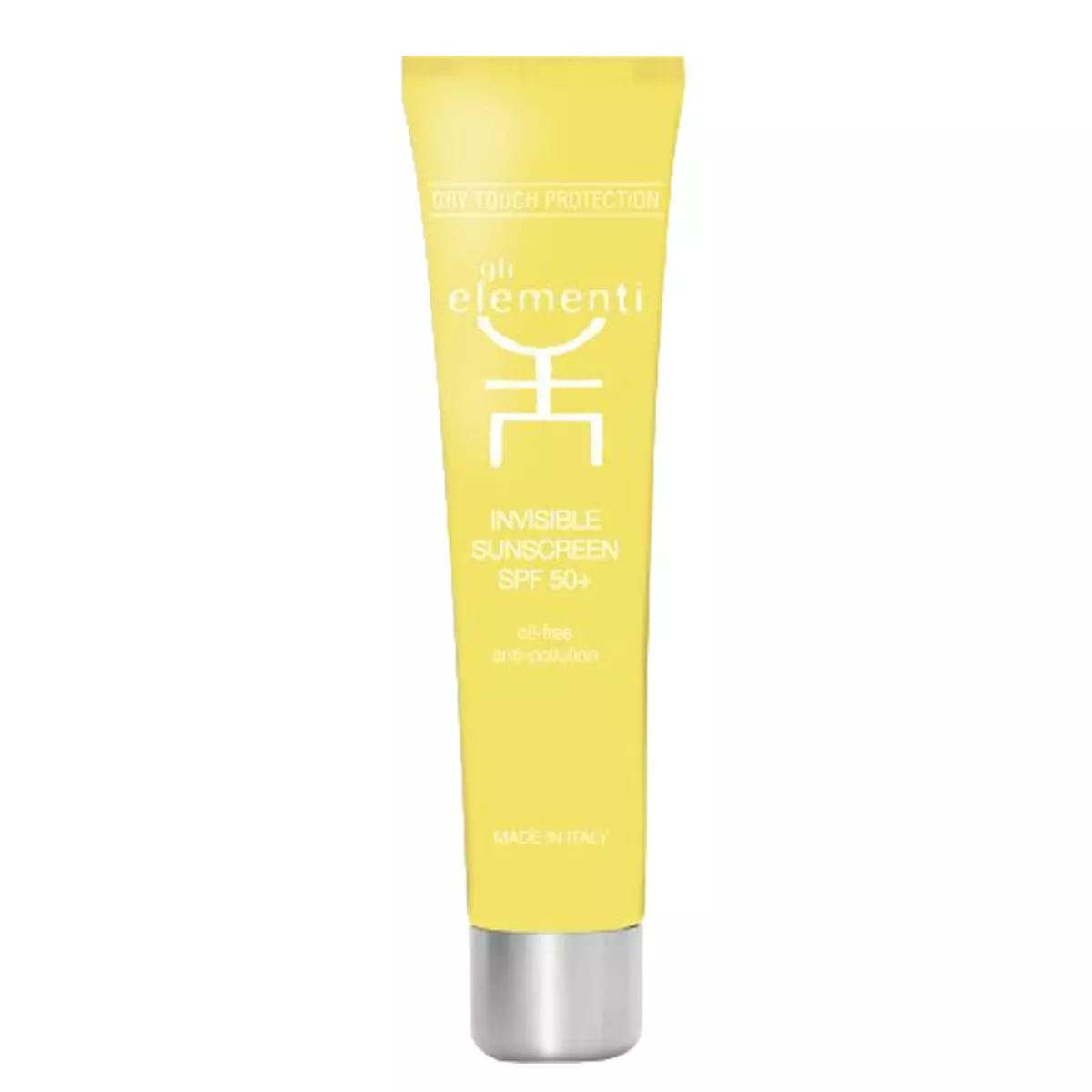 Солнцезащитный крем для лица SPF 50 Gli Elementi Invisible Sunscreen SPF 50