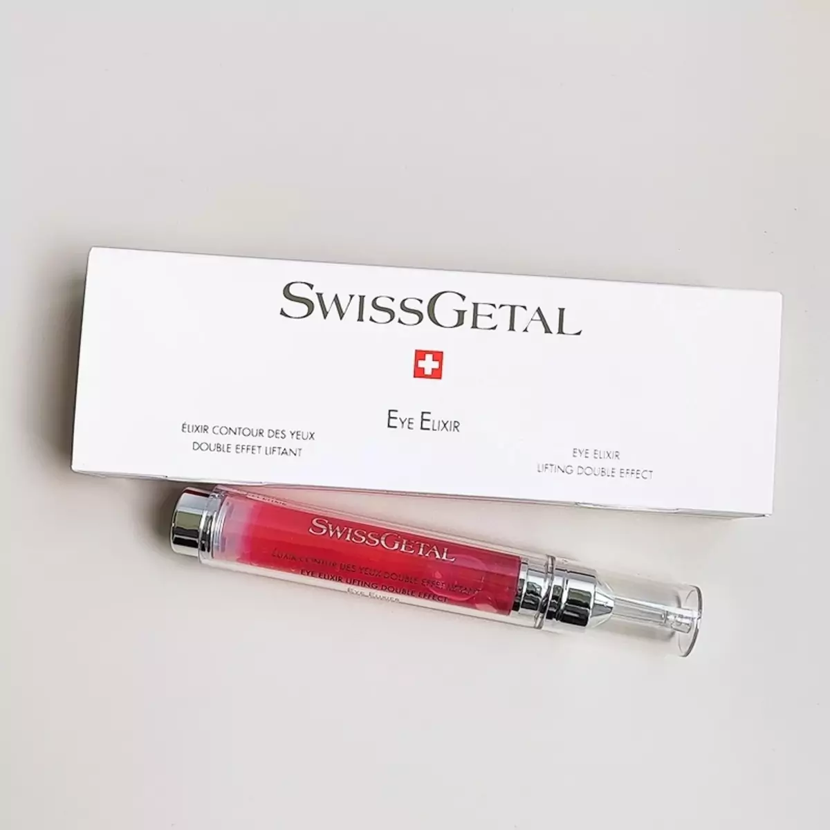 Сыворотка для кожи вокруг глаз с эффектом двойного лифтинга SwissGetal Eye Elixir Double Lifting Effect