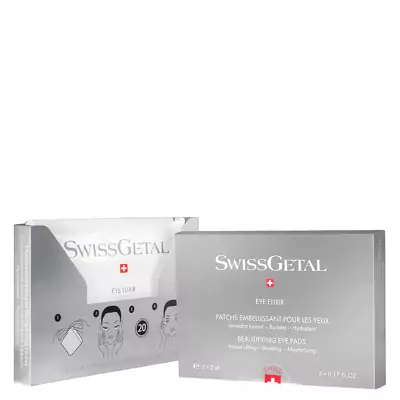 Відновлювальні патчі з миттєвим ефектом SwissGetal Eye Elixir Beautifying Eye Pads